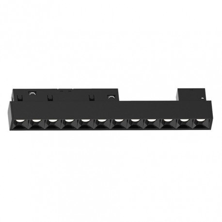 T01302-BL InLight Φωτιστικό LED 12W 4000K για μαγνητική ράγα σε μαύρη απόχρωση D:22cmX4,3cm (T01302-BL)