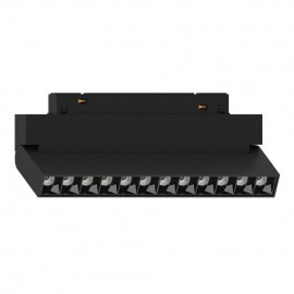 T01602-BL InLight Φωτιστικό LED 12W 4000K για μαγνητική ράγα σε μαύρη απόχρωση D:22cmX10,5cm (T01602-BL)