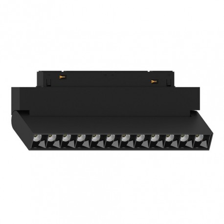 T01602-BL InLight Φωτιστικό LED 12W 4000K για μαγνητική ράγα σε μαύρη απόχρωση D:22cmX10,5cm (T01602-BL)
