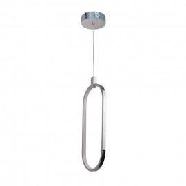 6059-CH InLight Κρεμαστό φωτιστικό LED 14W 3000K σε χρώμιο απόχρωση D:17cm (6059-CH)