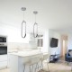 6059-GL InLight Κρεμαστό φωτιστικό LED 14W 3000K σε χρυσαφί απόχρωση D:17cm (6059-GL)