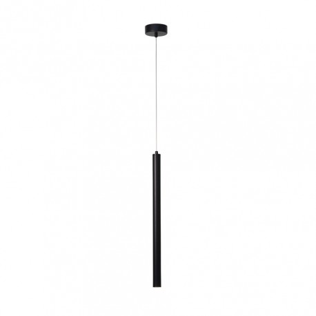 4018-BL InLight Κρεμαστό φωτιστικό LED 5W 3000K σε μαύρη απόχρωση D:50cm (4018-BL)