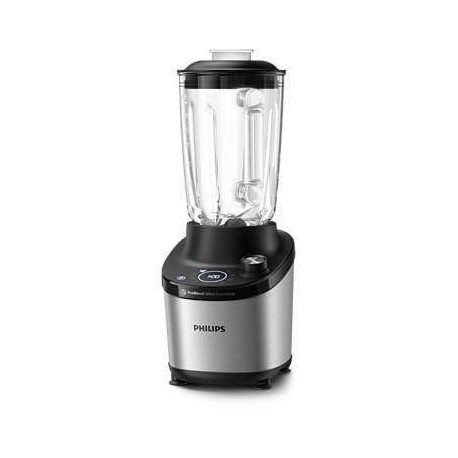 PHILIPS HR3760/00 ΜΠΛΕΝΤΕΡ ΓΙΑ SMOOTHIES ΜΕ ΓΥΑΛΙΝΗ ΚΑΝΑΤΑ  2 LT ΙΝΟΧ 1500W