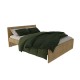 11541001 Κρεβάτι μονό ίσιο (για στρώμα 190x90) Ρουστίκ Νο.07 90 x 197 x 100 cm
