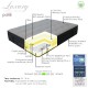 100-000020 Στρώμα Luxury pakoworld pocket spring+gel memory foam+latex διπλής όψης aloe vera 34-36cm 160x200εκ