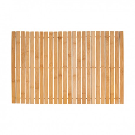 02-12830 ESTIA ΤΑΠΕΤΟ ΜΠΑΝΙΟΥ BAMBOO ESSENTIALS ΑΝΤΙΟΛΙΣΘΗΤΙΚΟ 60x40cm