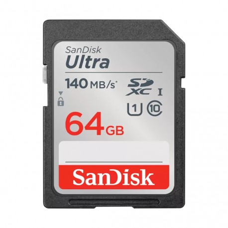 532605 SanDisk SDSDUNB-064G-GN6IN Ultra 64GB SDXC Memory Card 140MB/s