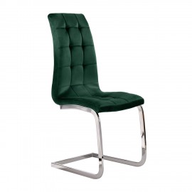 300-310 Καρέκλα Semina Velvet Κυπαρισσί 42 x 43 x 101 42x43x101 εκ.