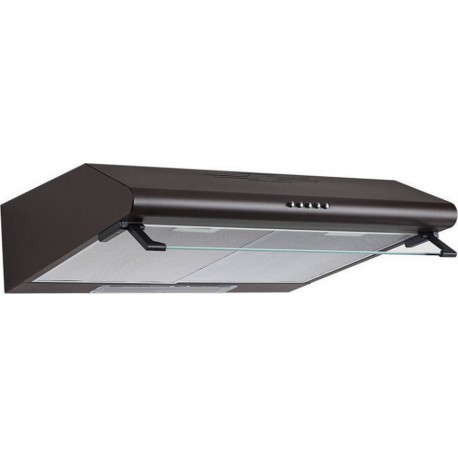 Pyramis Essential Απλός με 2 Μοτέρ Ελεύθερος Απορροφητήρας 60cm Καφέ D (065029402)