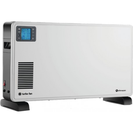 ROHNSON R-019 TURBO ΘΕΡΜΟΠΟΜΠΟΣ ΔΑΠΕΔΟΥ ΜΕ ΗΛΕΚΤΡΙΚΟ ΘΕΡΜΟΣΤΑΤΗ & ΤΗΛΕΧΕΙΡΙΣΤΗΡΙΟ 69x43cm 2300W