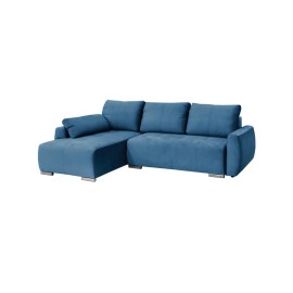 MM3041203 HAVANA Αμφίδρομος γωνιακός καναπές με κρεβάτι και αποθηκευτικό χώρο solar 77 μπλε