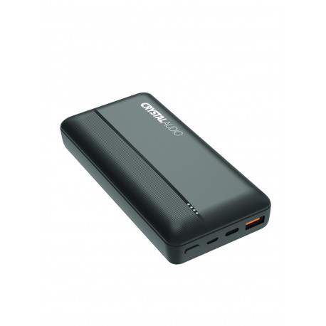 381612 Crystal Audio PBK5K POWER BANK 20K mAh PD DUAL BLACK