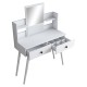 182-000037 Τουαλέτα καθρέπτης Rainy pakoworld λευκό 90x38.2x111.8εκ