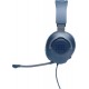 JBL Quantum 100 Over Ear Gaming Headset με σύνδεση 3.5mm Μπλε