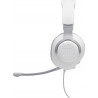 JBL Quantum 100 Over Ear Gaming Headset με σύνδεση 3.5mm Λευκό