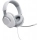 JBL Quantum 100 Over Ear Gaming Headset με σύνδεση 3.5mm Λευκό