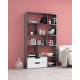 Βιβλιοθήκη Apolo2 110x32x185 DIOMMI 31-043