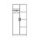 Δίφυλλη ντουλάπα RIKI 80x52x181 DIOMMI 31-010