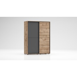 Δίφυλλη συρόμενη ντουλάπα Apolo4 150x59x200 DIOMMI 33-137