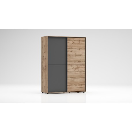Δίφυλλη συρόμενη ντουλάπα Apolo4 150x59x200 DIOMMI 33-137