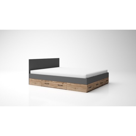 Κρεβάτι με συρτάρια Apolo10 160x200 DIOMMI 33-257