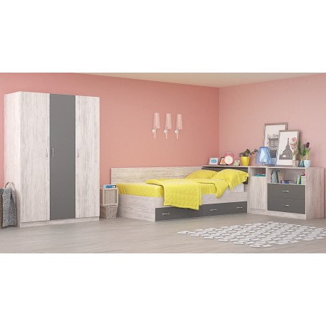 Σετ κρεβατοκάμαρας Andrea 120x190 DIOMMI 33-072