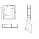 Σύνθεση εισόδου Marea2 140x35x170 DIOMMI 33-272
