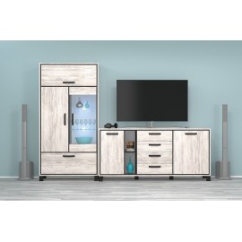 Σύνθετο σαλονιού Evelin2 260x43x180 DIOMMI 31-060