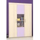 Τρίφυλλη ντουλάπα ANDY 127x43x200 DIOMMI 31-004