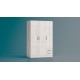 Τρίφυλλη ντουλάπα Αpolo2 120x52x181 DIOMMI 33-129