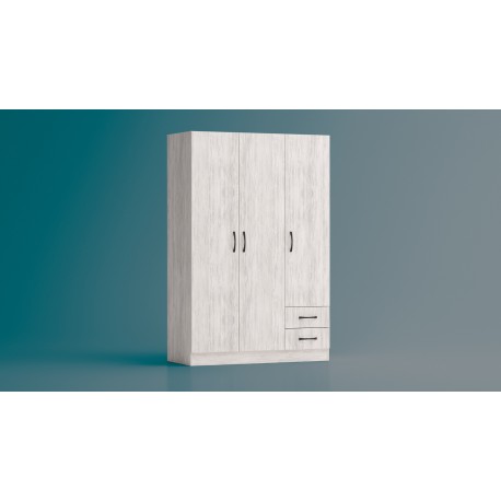 Τρίφυλλη ντουλάπα Αpolo2 120x52x181 DIOMMI 33-131