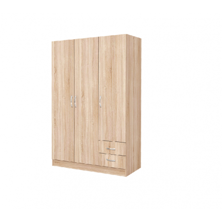 Τρίφυλλη ντουλάπα Αpolo2 120x52x181 DIOMMI 33-132