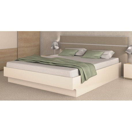 Κρεβάτι ξύλινο με δερμάτινη/ύφασμα CAPRICE 180x200 DIOMMI 45-225