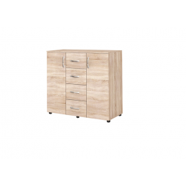 Συρταριέρα Apolo4 με συρτάρια και πορτεσ 100x43x91 DIOMMI 33-170
