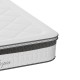100-000026 Στρώμα Utopia pakoworld pocket spring με ανώστρωμα aloe vera 30-32cm 140x200εκ