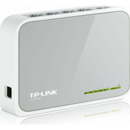 TP-LINK TL-SF1005D v16 Unmanaged L2 Switch με 5 Θύρες Ethernet