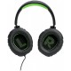 JBL Quantum 100X Over Ear Gaming Headset με σύνδεση 3.5mm Black/Green