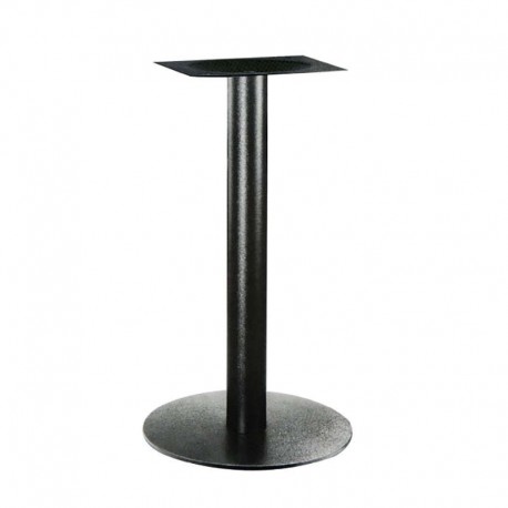 08-0074 FLAT ΣΤΡΟΓΓΥΛΗ ΒΑΣΗ Φ45Χ72εκ. ΜΕΤΑΛΛΙΚΗ