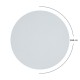 215-000039 Επιφάνεια τραπεζιού PWH-0012 pakoworld Werzalit γκρι cement I Φ60εκ