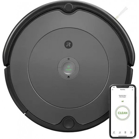 iRobot Roomba 697 Σκούπα Ρομπότ με Χαρτογράφηση και Wi-Fi Γκρι