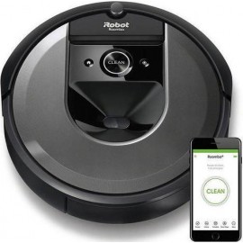 iRobot Roomba i7158 Σκούπα Ρομπότ με Χαρτογράφηση και Wi-Fi Μαύρη