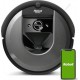 iRobot Roomba i7+ Σκούπα Ρομπότ με Αυτονομία έως 75min και Κάλυψη Χώρου έως 75τ.μ. Μαύρη