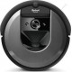iRobot Roomba i7+ Σκούπα Ρομπότ με Αυτονομία έως 75min και Κάλυψη Χώρου έως 75τ.μ. Μαύρη