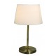 77-2124 LMP-411/002 DORA TABLE LAMP BRONZE WITH WHITE SHADE 1B2