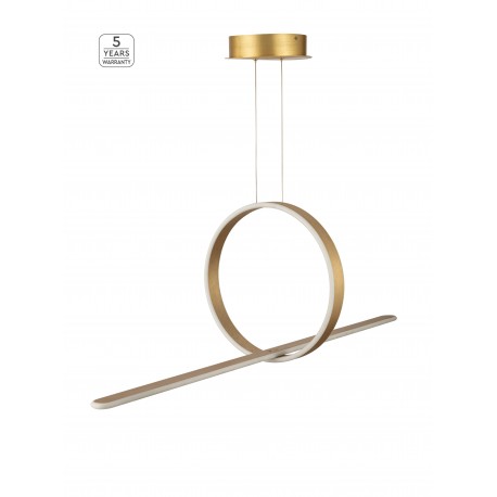 77-8120 SE LED 120 MILEA PENDANT GOLD MAT Α5