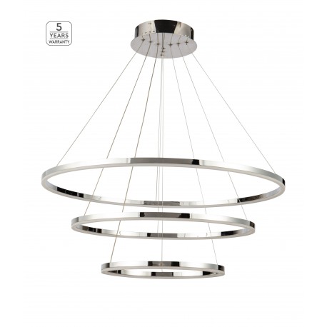 77-8122 SE LED 80-60-40 OLYMPIC PENDANT CHROME Α5