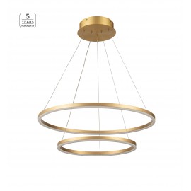 77-8125 SE LED 60-40 OLYMPIC PENDANT GOLD MAT Β5