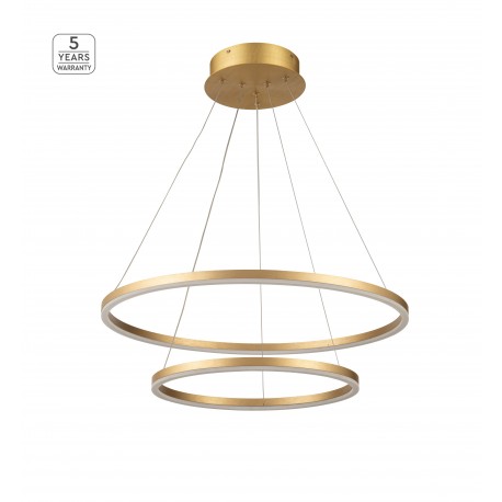77-8125 SE LED 60-40 OLYMPIC PENDANT GOLD MAT Β5