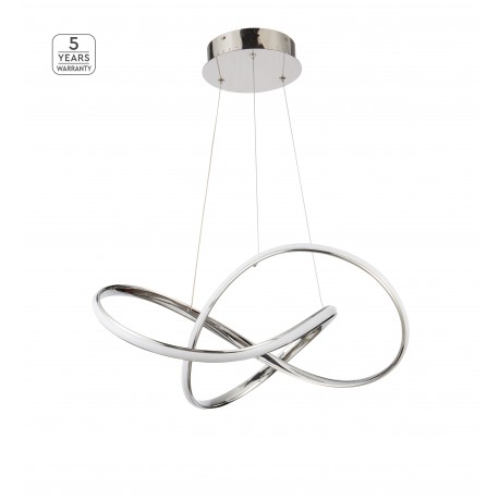 77-8127 SE LED 60 MALBERA PENDANT CHROME Β5