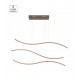 77-8130 SE LED 120 WAVES PENDANT COFFEE BROWN Β5